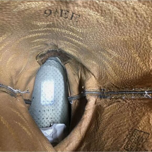 Mis-sized MENS ARIAT  SIZE R 9.5 EE Left 10.5D - Picture 10 of 11